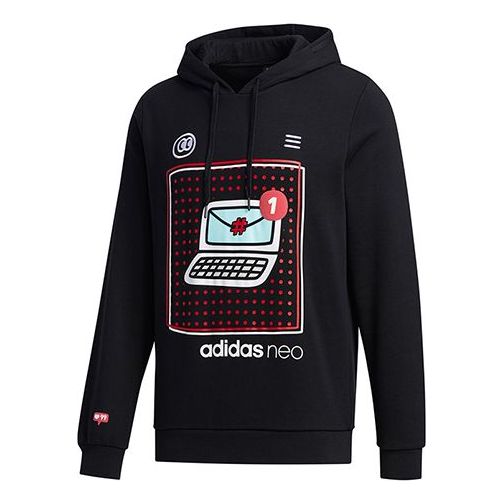 Men's adidas neo VLDAY HDY Sports Black FU0222