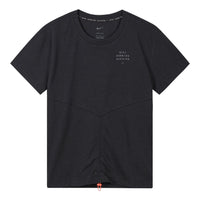 (WMNS) Nike Dri-FIT Run Division Back Printing Sports Running T-Shirt Black DD5316-010