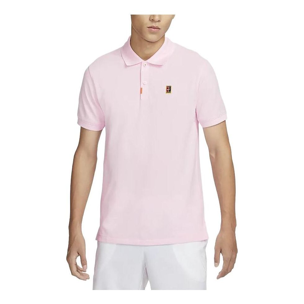 Nike Slim-Fit Polo Shirt 'Pink' DA4380-663