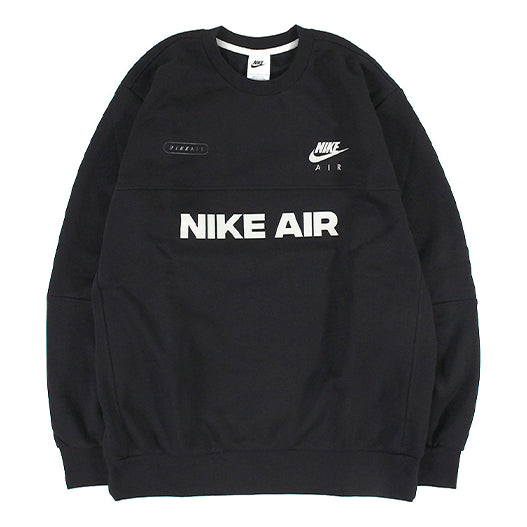 Nike Air Men's Brushed Back Fleece Crew Logo DM5208-010