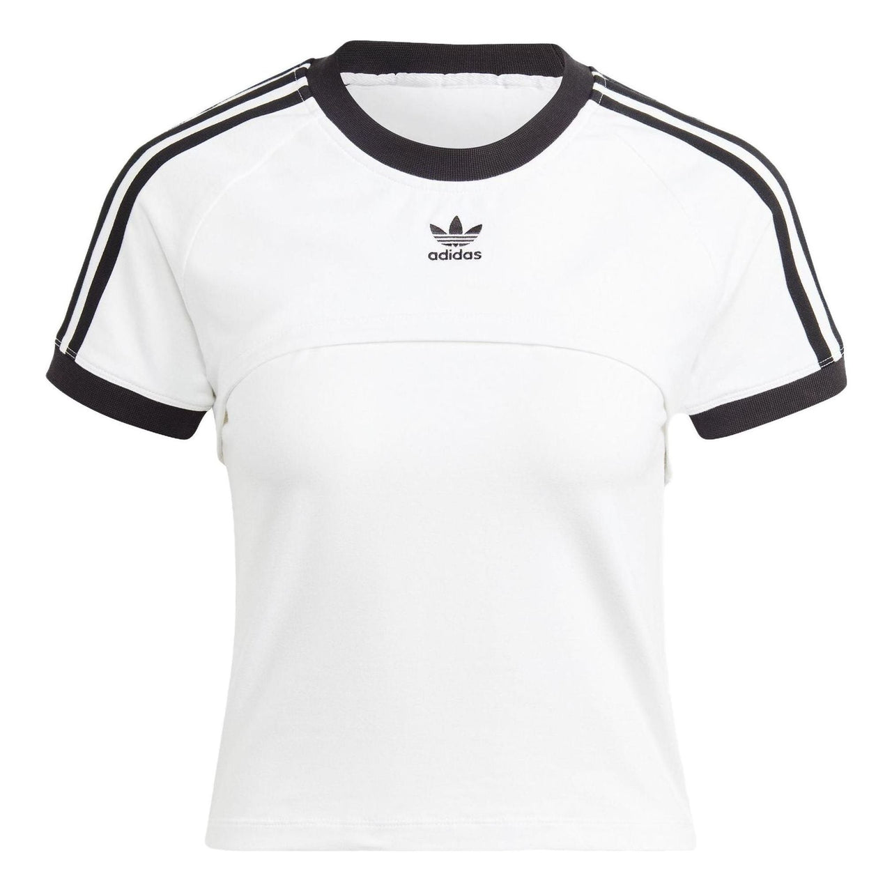 (WMNS) adidas Always Original T-Shirt 'White Black' IC8808