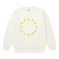 Palace Eu-don FW21 Crew Sweater 'Beige' P21CS053