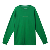 Air Jordan x Wordmark Long Sleeves T-Shirts 'Green' FJ0703-302