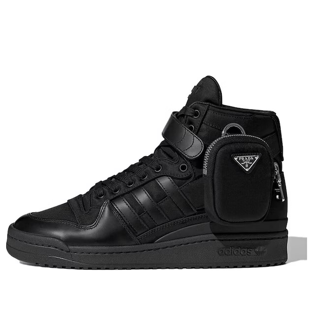 adidas Prada x Forum High 'Core Black' GY7040