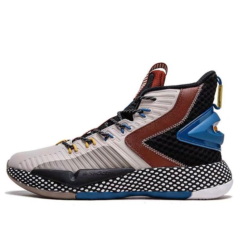 ANTA Quick Battle 3 'Grey Burgundy Blue' 11941606-8
