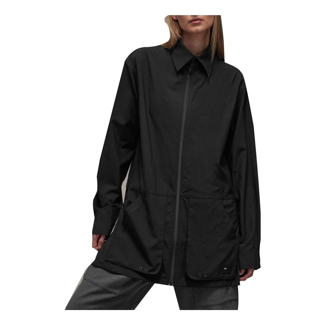 adidas Y-3 Winter Ripstop Shirt 'Black' IL2039