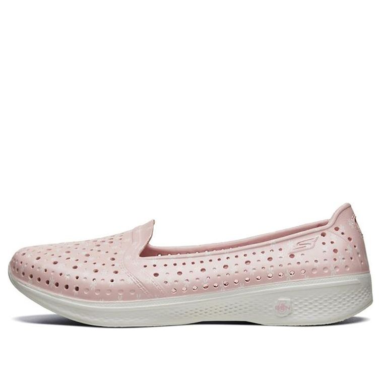 (WMNS) Skechers H2 Go Low-Top Slip-on Shoes Pink/Red 14697-PKW