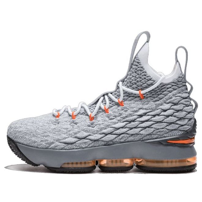 (GS) Nike LeBron 15 'Grey Orange' 922811-080