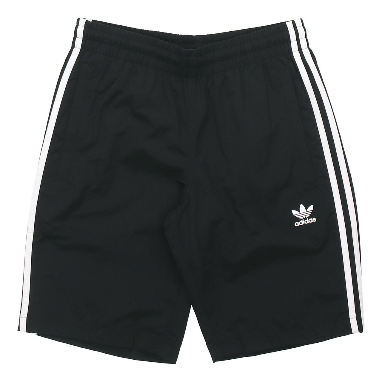 adidas originals 3-stripes Swim Stripe Casual Sports Shorts Black CW1305