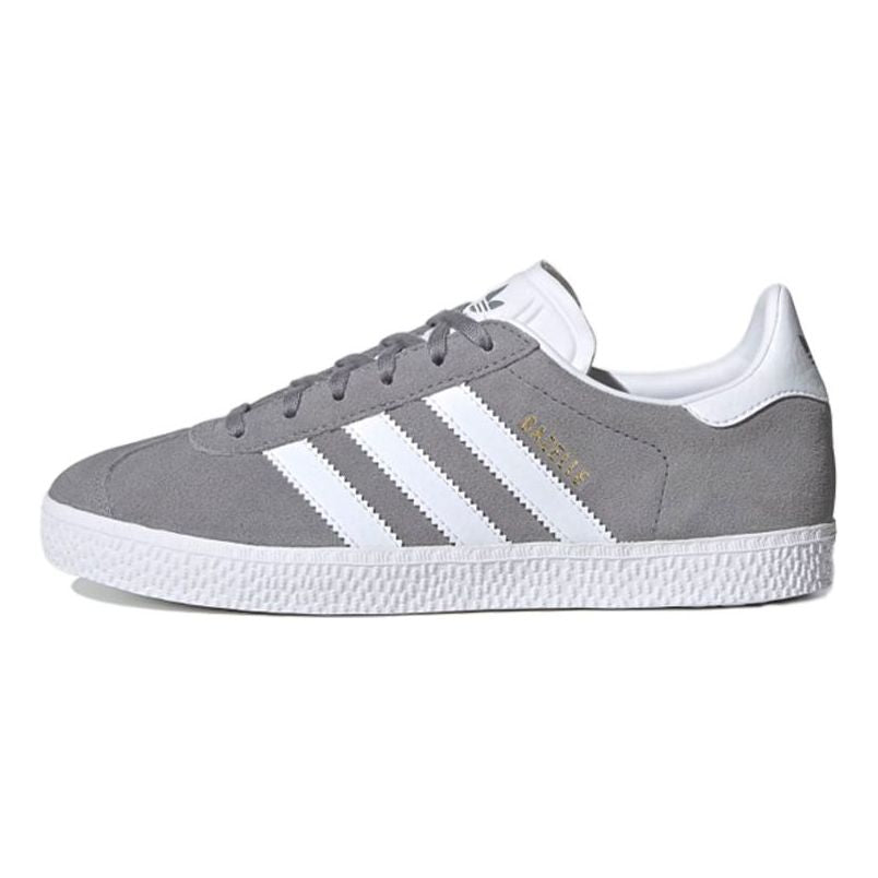 (GS) adidas Gazelle J 'Gray White' FW0716