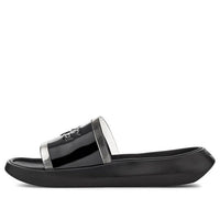 (WMNS) UGG Hilama Slide Black Slippers 1109592-BLK