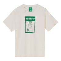 adidas originals Star War Yoda Printing Sports Round Collar GS White GP3461