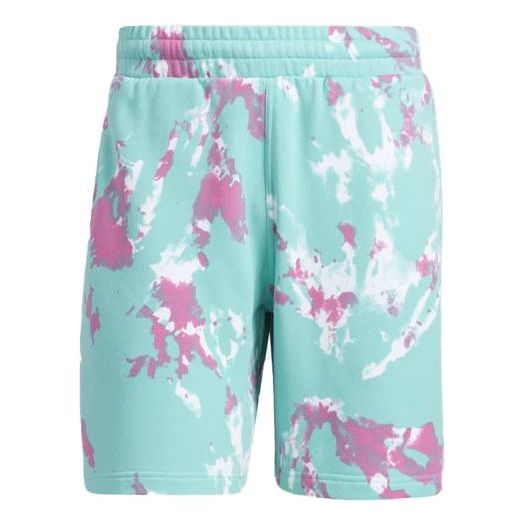 adidas originals Tie Dye Sports Shorts Green H48521