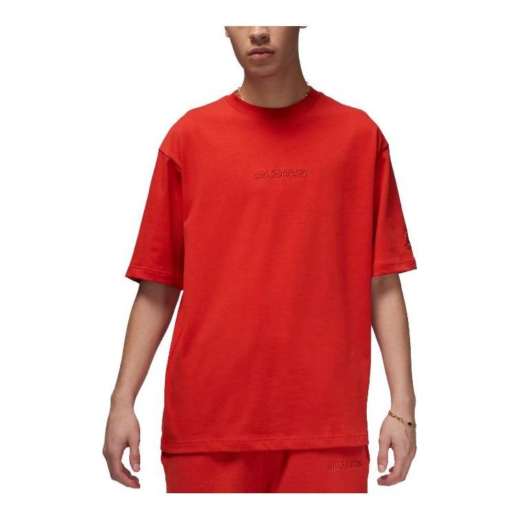 Air Jordan Wordmark T-Shirt 'Red' FJ1969-622