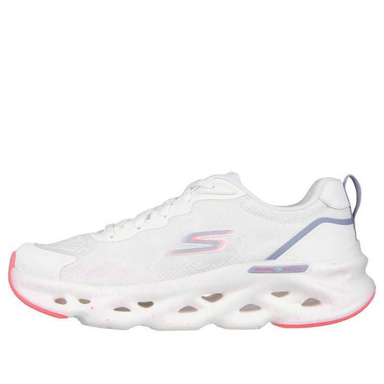 (WMNS) Skechers Go Run Swirl Tech 'White' 128794-WBLP