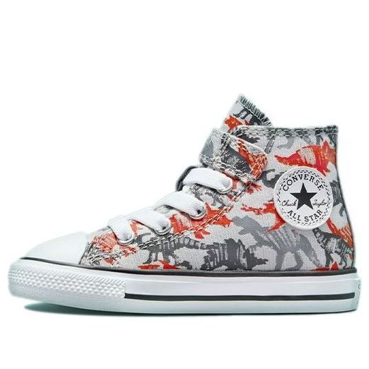 (TD) Converse Chuck Taylor All Star 'Gray Red' 771597F