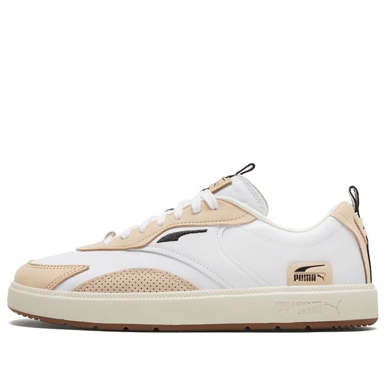 PUMA Oslo Pro Soft White/Orange Low Casual Board Shoes 374085-01