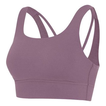 (WMNS) Nike Zenvy Longline Medium-Support Padded Sports Bra 'Violet Dust' DO6620-536