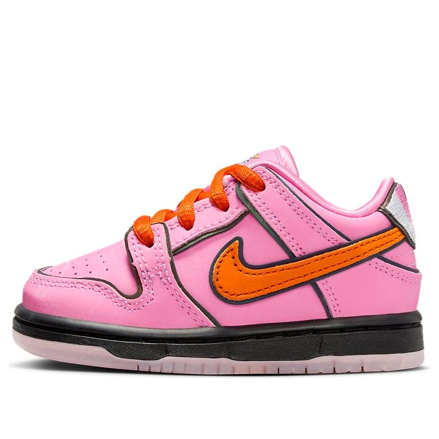 (TD) Nike x The Powerpuff Girls SB Dunk Low Pro QS 'Blossom' FZ3352-600