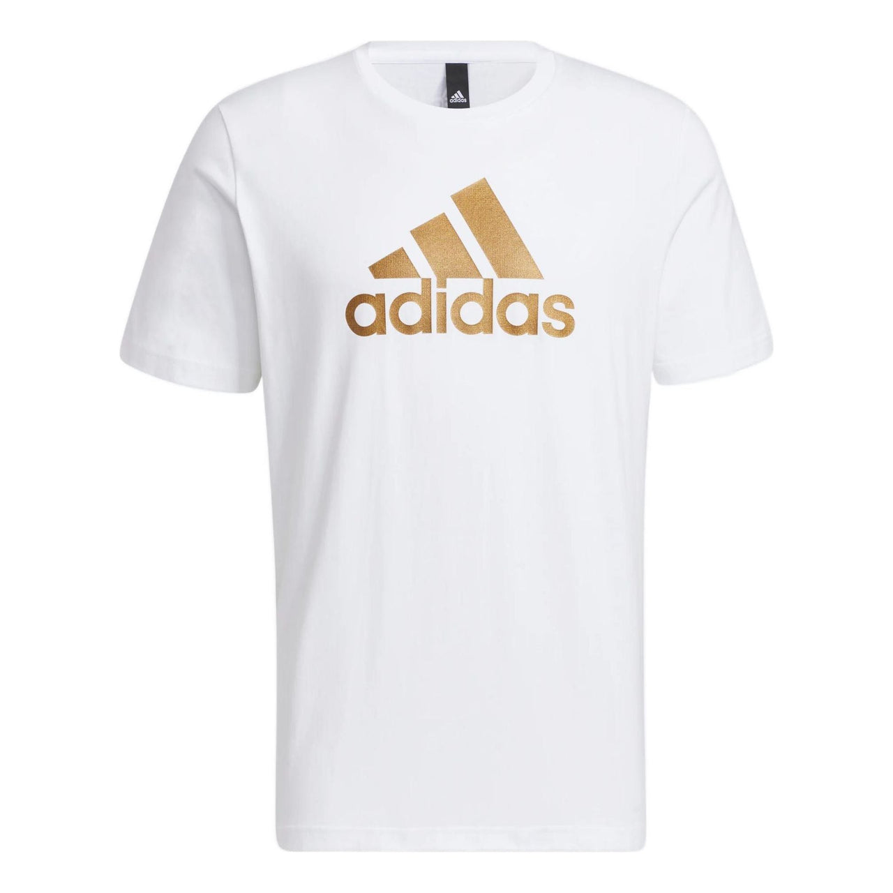 adidas Large Logo Printing Sports Short Sleeve White HE7431