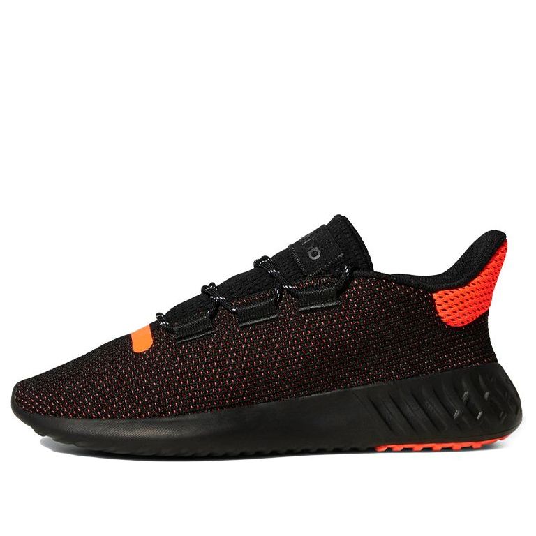 adidas Tubular Dusk 'Black Solar Red' AQ1189