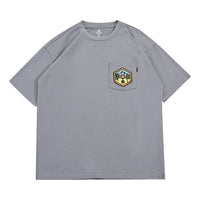 Converse Pocket Logo T-Shirt 'Grey' 10025881-A03