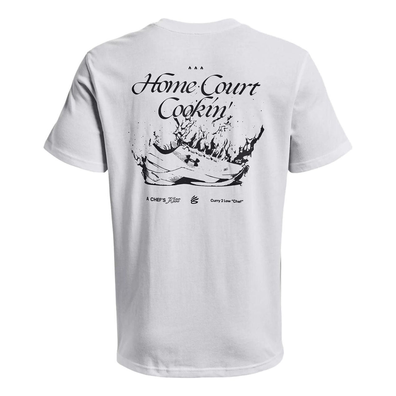 Under Armour Curry Cook Heavyweight T-shirt 'White' 1376809-100