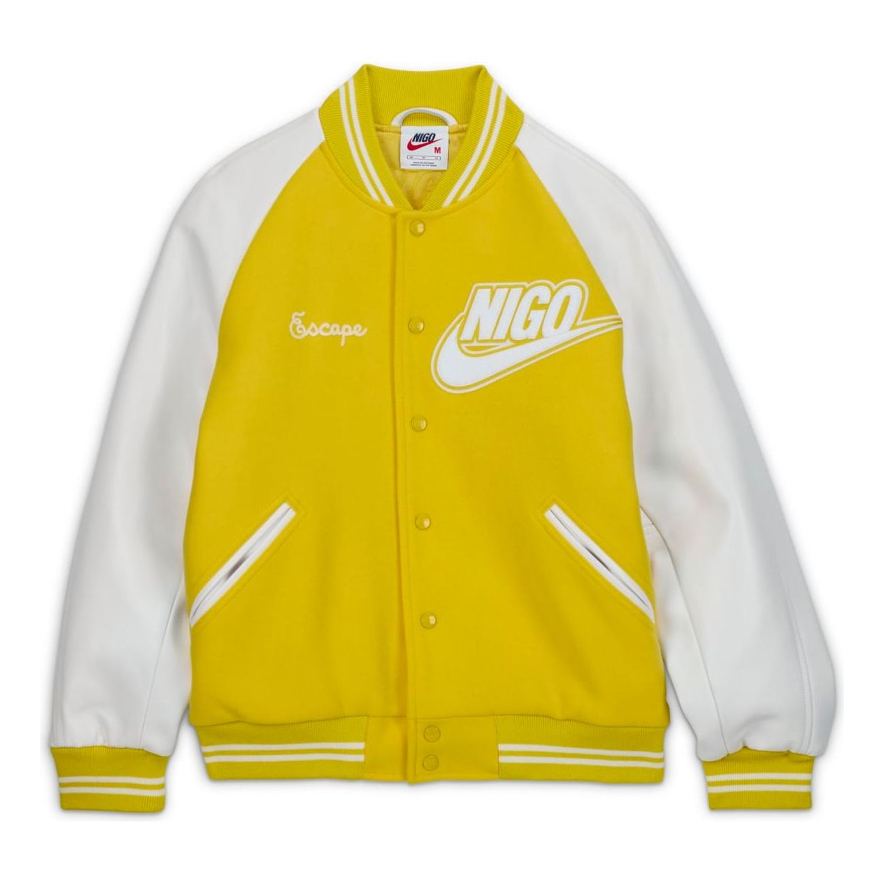 Nike x Nigo Varsity Jacket 'Yellow' FV5670-735