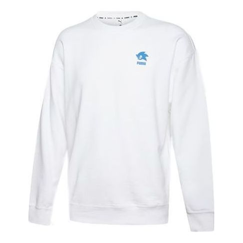 PUMA x SEGA Sweater 'White Blue' 598104-02