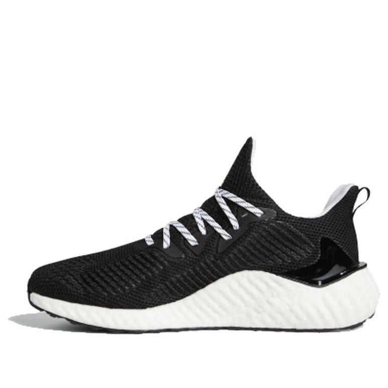 (WMNS) adidas ALPHABOOST WUJI Sneakers Black/White EG6537