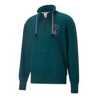 PUMA X Ami Half Zip Sweatshirt 'Green' 535993-24