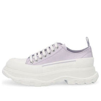 (WMNS) Alexander McQueen Tread Slick Sneakers 'Lilac White' 697072W4T315401