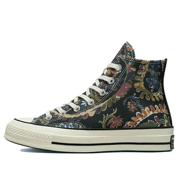 (WMNS) Converse Chuck 70 High 'Fall Florals - Black' 572546C