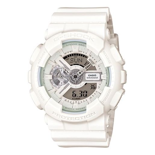 CASIO G-Shock Analog-Digital 'White' GA-110BC-7A