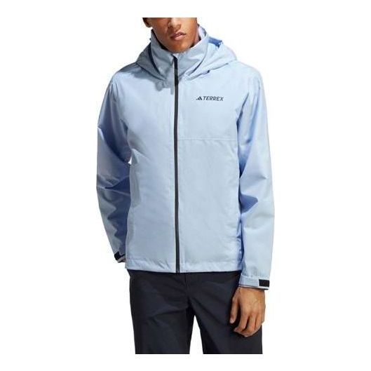 adidas Terrex Multi RAIN.RDY 2-Layer Rain Jacket 'Blue Dawn' HZ1380