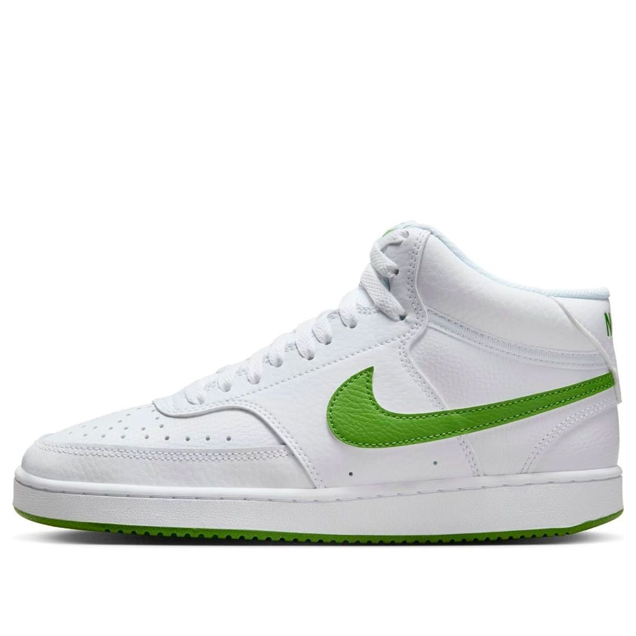 (WMNS) Nike Court Vision Mid 'White Green' CD5436-107