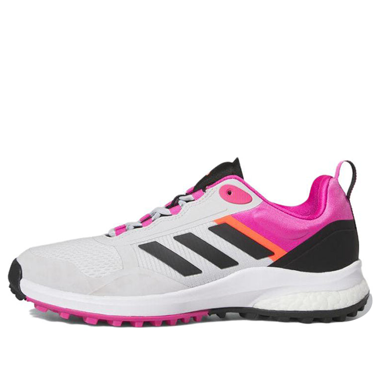(WMNS) adidas Zoysia Spikeless Golf Shoes 'Dash Grey Black Lucid Fuchsia' HP2156