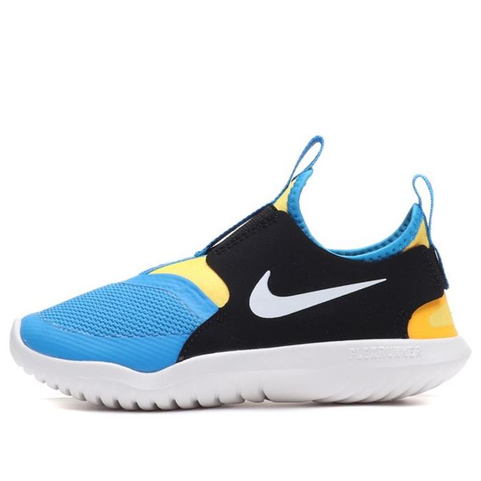 (PS) Nike Flex Low-Top Blue/Black/Yellow AT4663-401