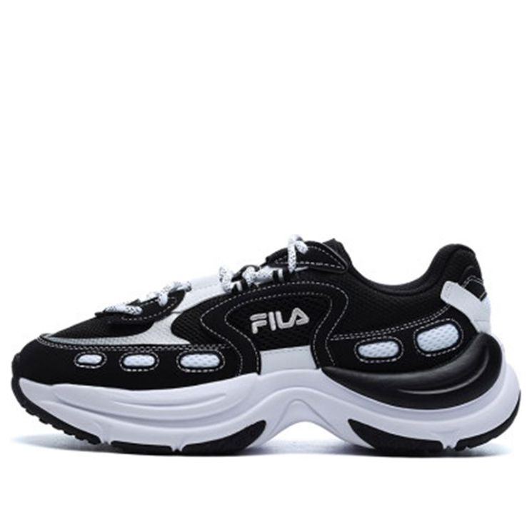 (WMNS) FILA Arch Vintage Shoes 'Black White' F12W221118FBG