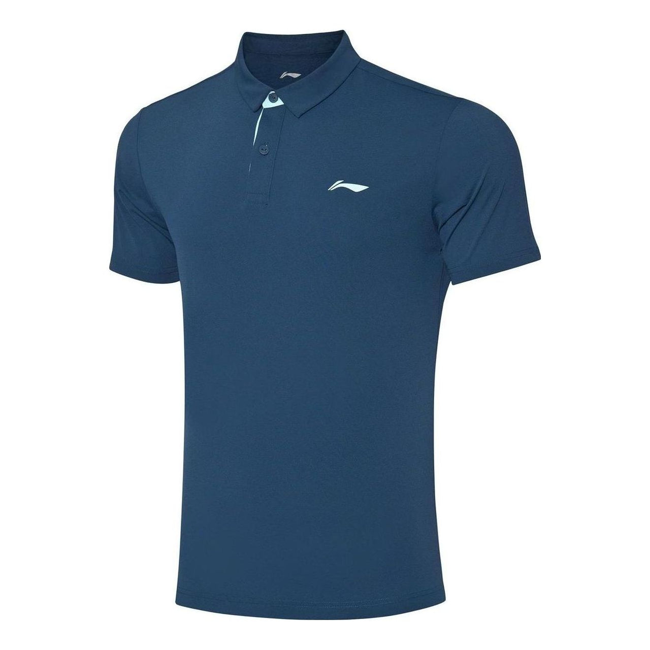 Li-Ning Logo Quick-Drying Polo Shirt 'Teal' APLT123-3