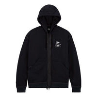 Converse x Patta Four-Leaf Clover Utility Fleece Hoodie 'Black' 10024664-A01