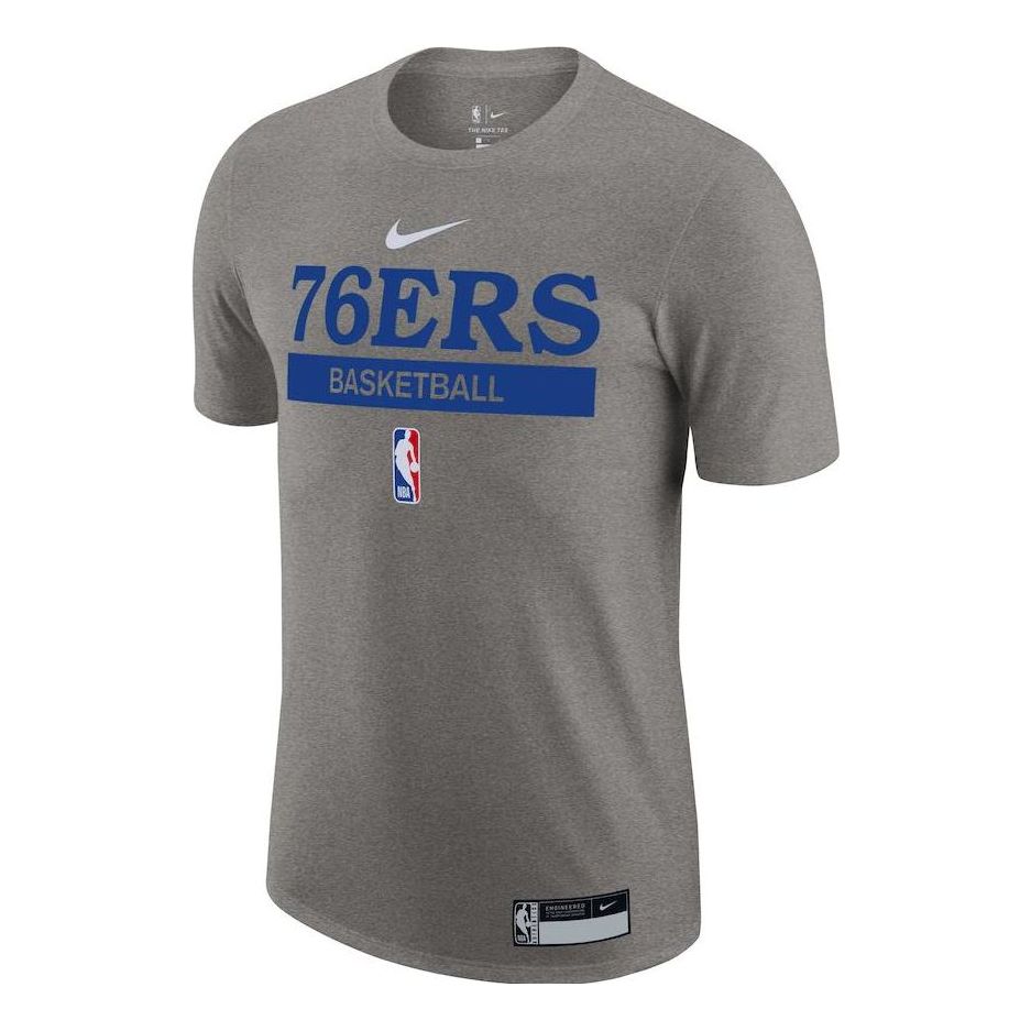 Nike x NBA 22-23 Legend On-Court Practice Performance T-shirt 'Philadelphia 76ers' DR6481-063