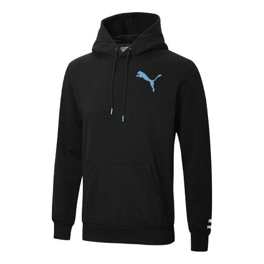 PUMA Claw Pack Hoodie 'Black Blue' 596632-11