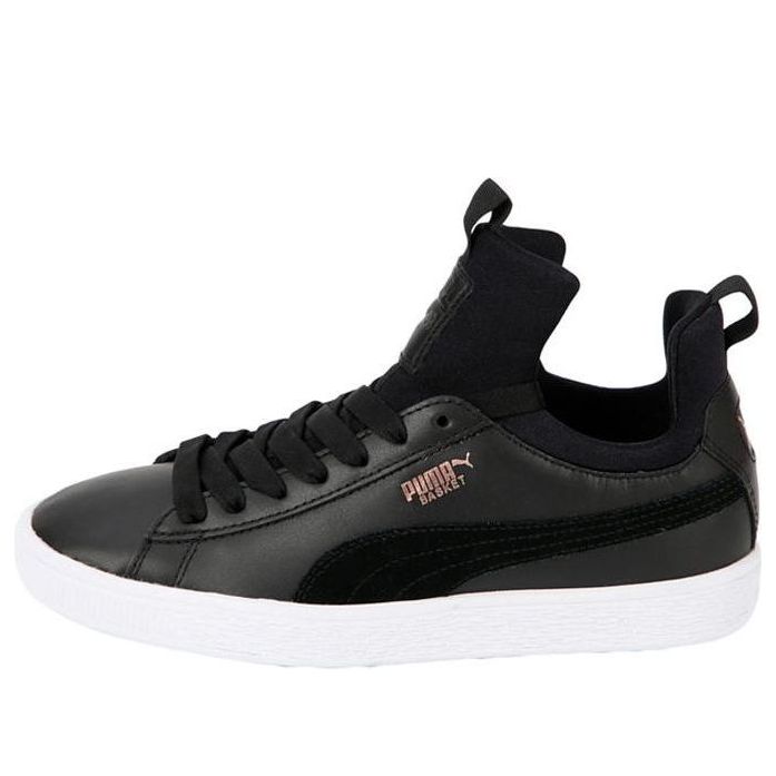 (WMNS) PUMA Basket Fierce 'Black White' 365480-02