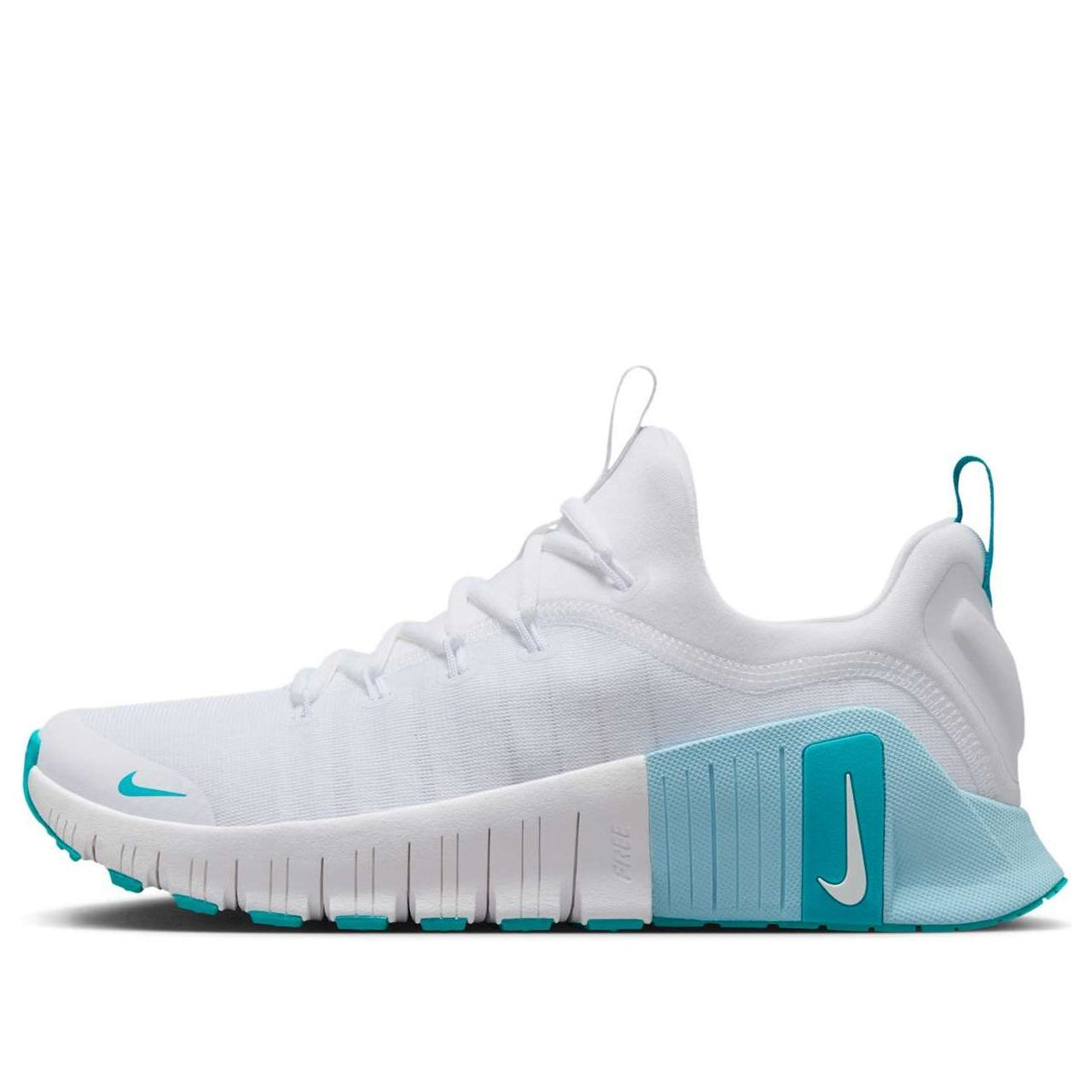 (WMNS) Nike Free Metcon 6 'White Glacier Blue Dusty Cactus' FJ7126-107