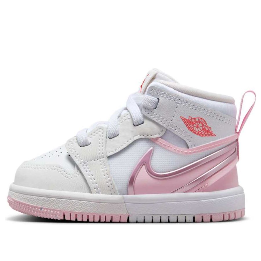 (TD) Air Jordan 1 Mid RM EasyOn 'White Pink Foam' FQ1283-101
