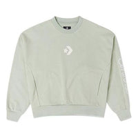 (WMNS) Converse Chain Stitch Crew 'Light Green' 10025516-A02