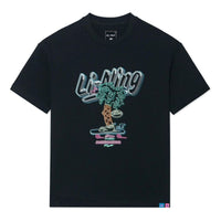 Li-Ning x Steven Harrington Graphic T-shirt 'Black' AHSSC47-1