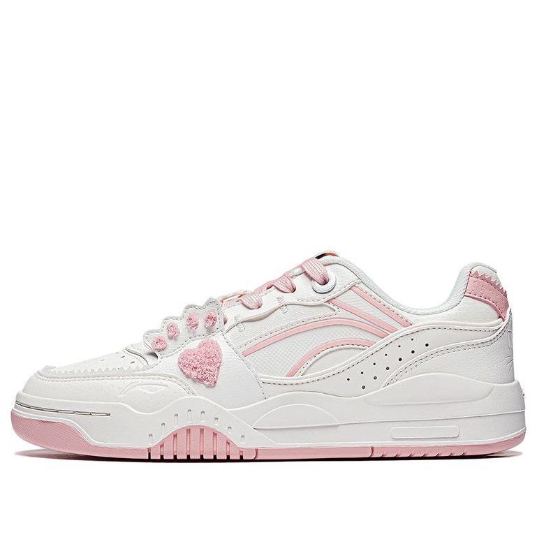 (WMNS) Li-Ning Moon White x Disney Marie Cat 'White Pink' AGCT416-3