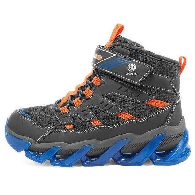 (GS) Skechers Mega-Surge Sneaker 'Grey Orange Blue' 400131L-CCBL